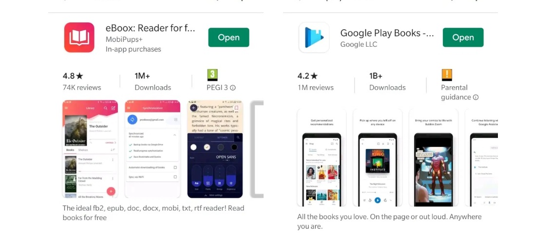 Best Apps for Reading